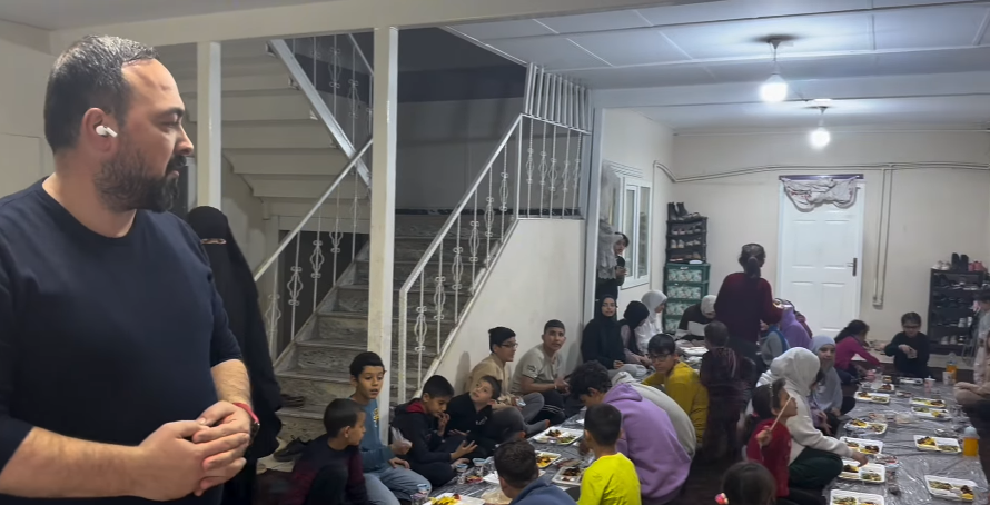 Hatay’da yetim çocuklarımız ile iftardayız